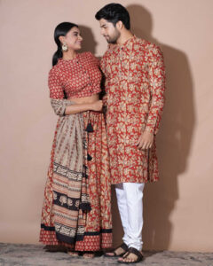 INDIAN PRINTED COUPLE DRESS - Image 2